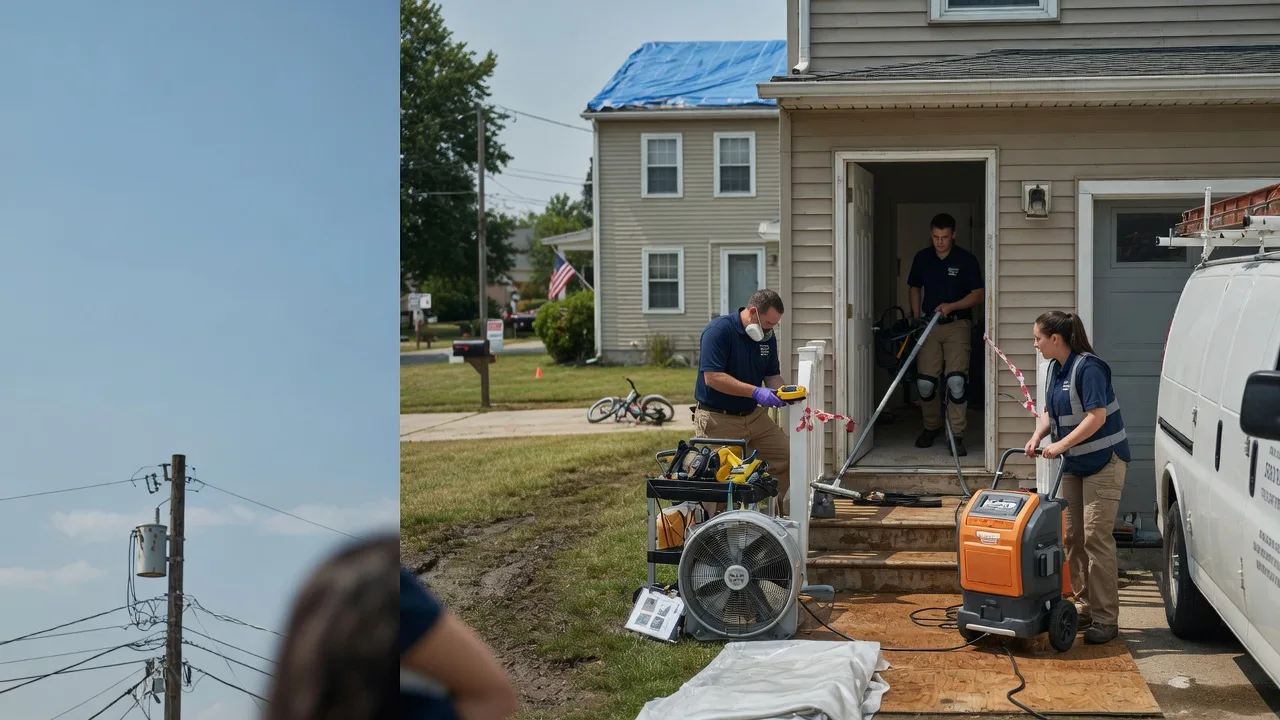 Water Damage Repair in Claude, TX near me